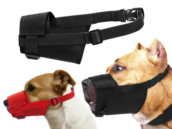 Dog Muzzle - Adjustable Nylon